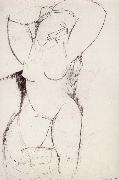 Amedeo Modigliani Caryatid Study USA oil painting artist